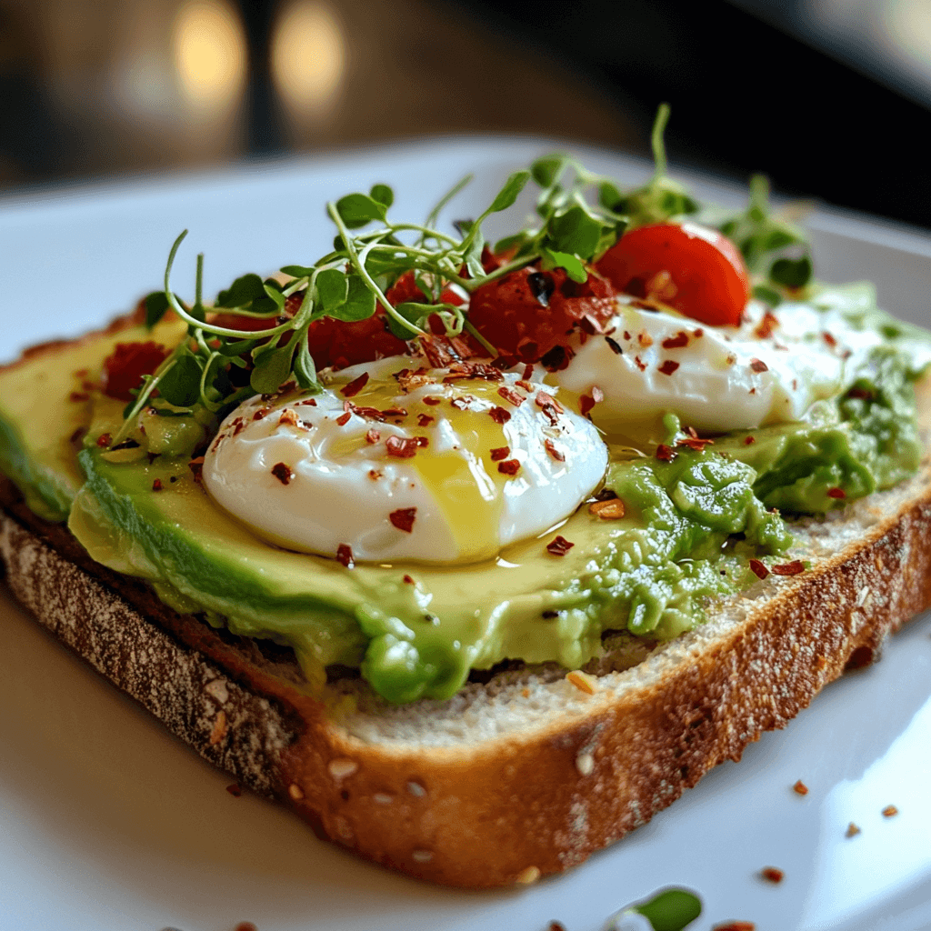 how to make avocado toast no sesame seeds
