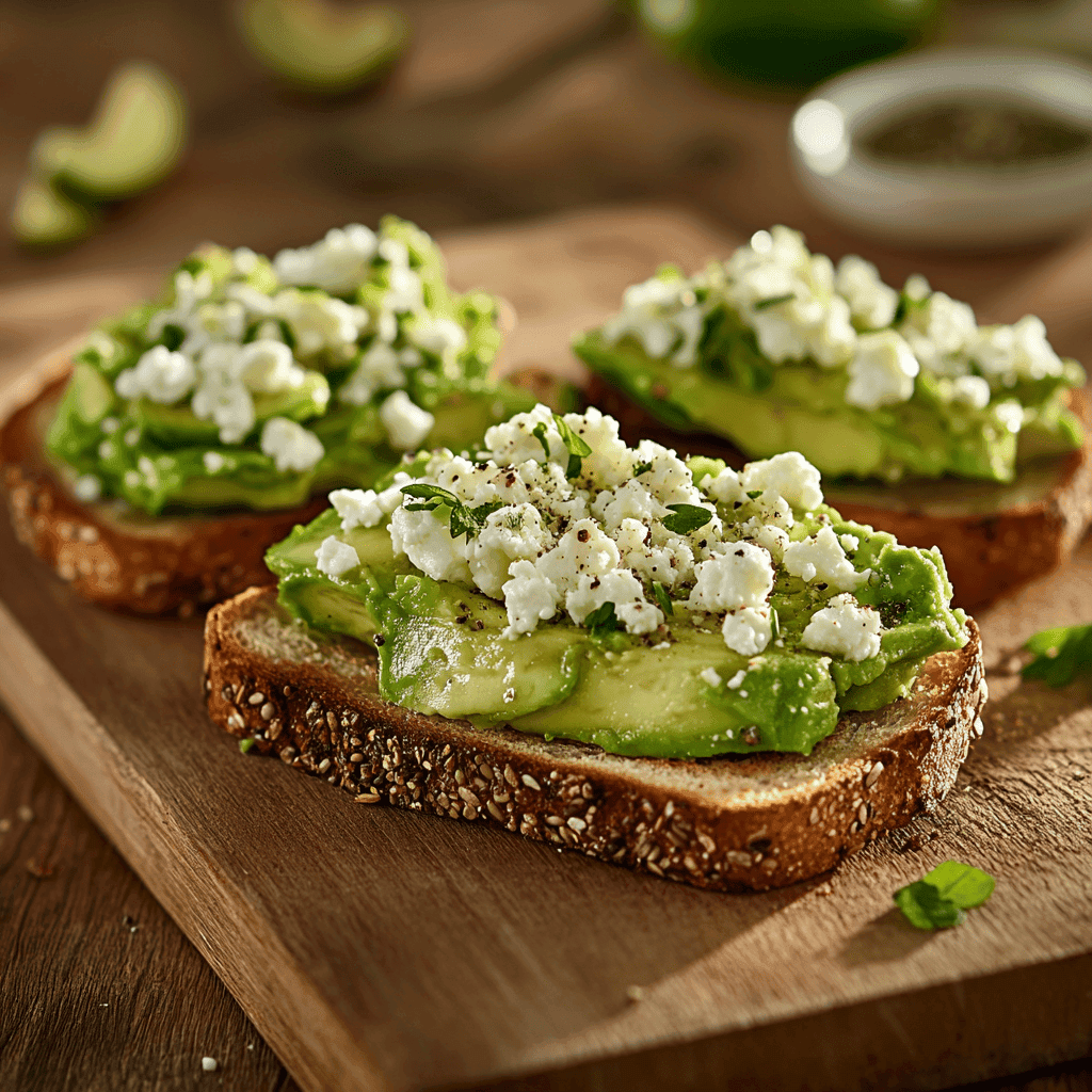 cottage cheese avocado toast
