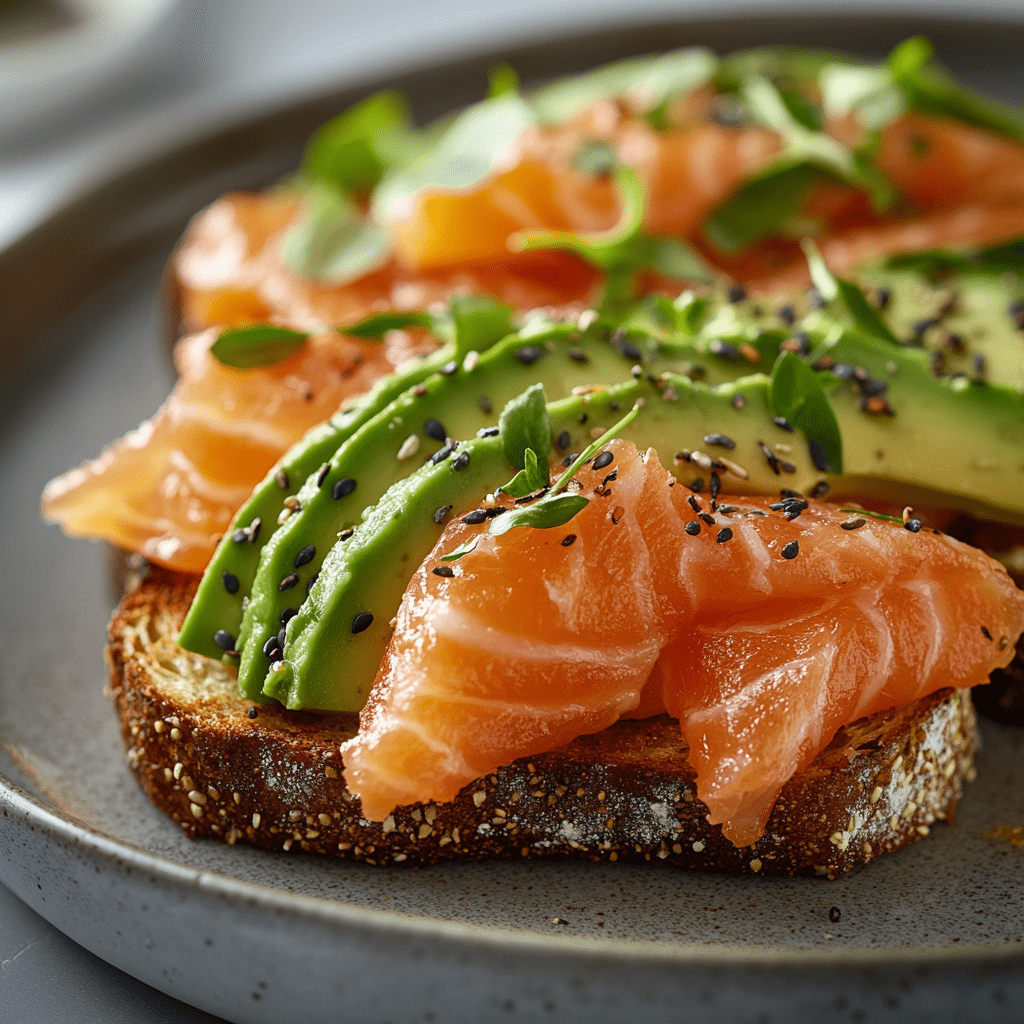 Smoked Salmon Avocado Toast