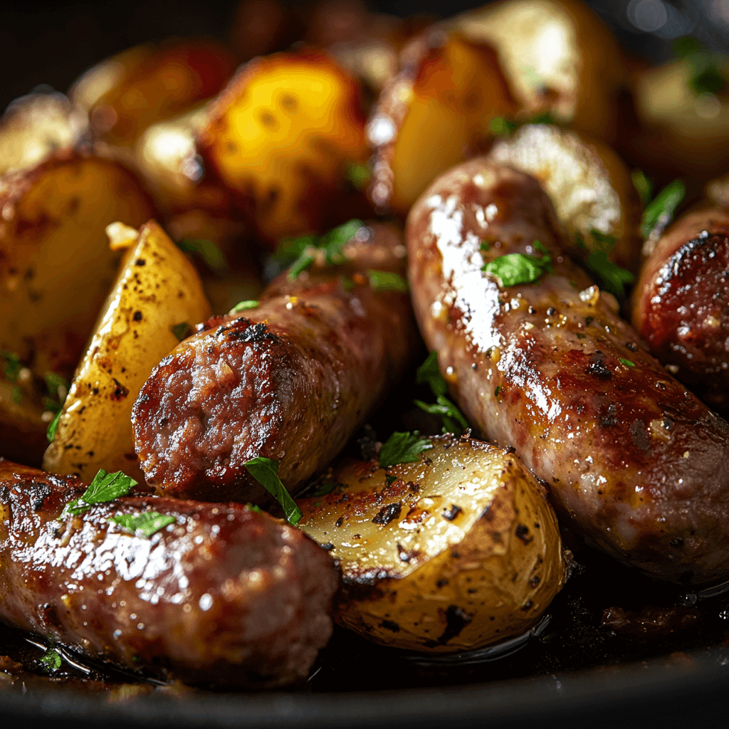 italian sausage and potatoes