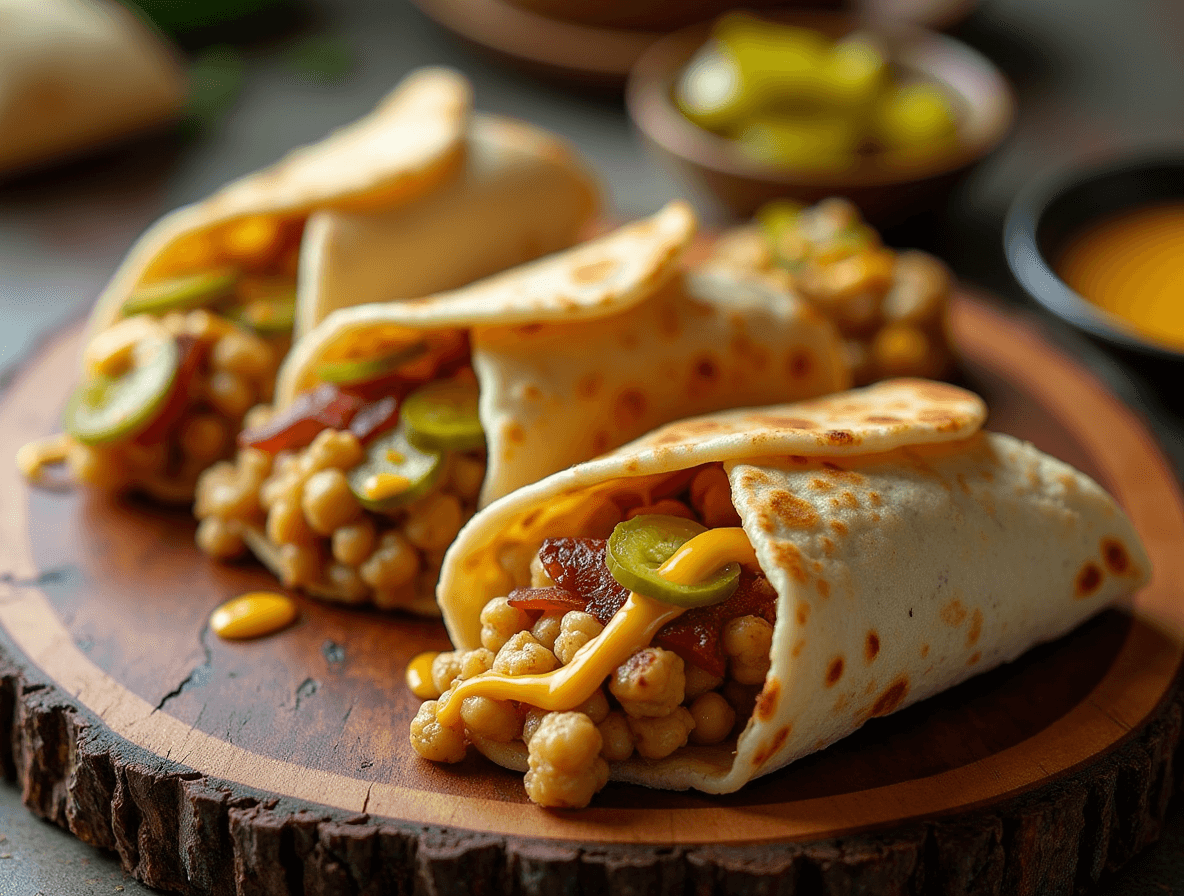 Chickpea Wraps