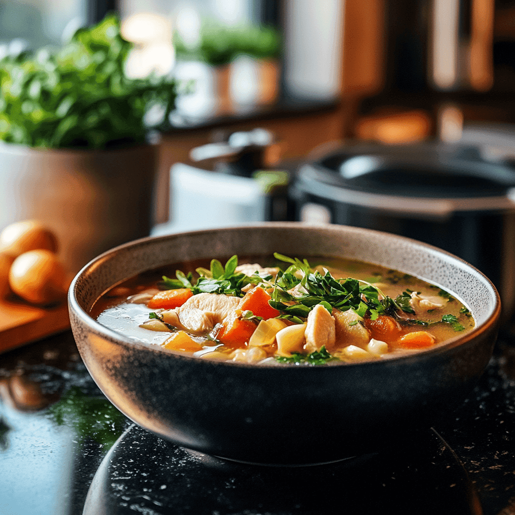 vegan chicken noodle soup