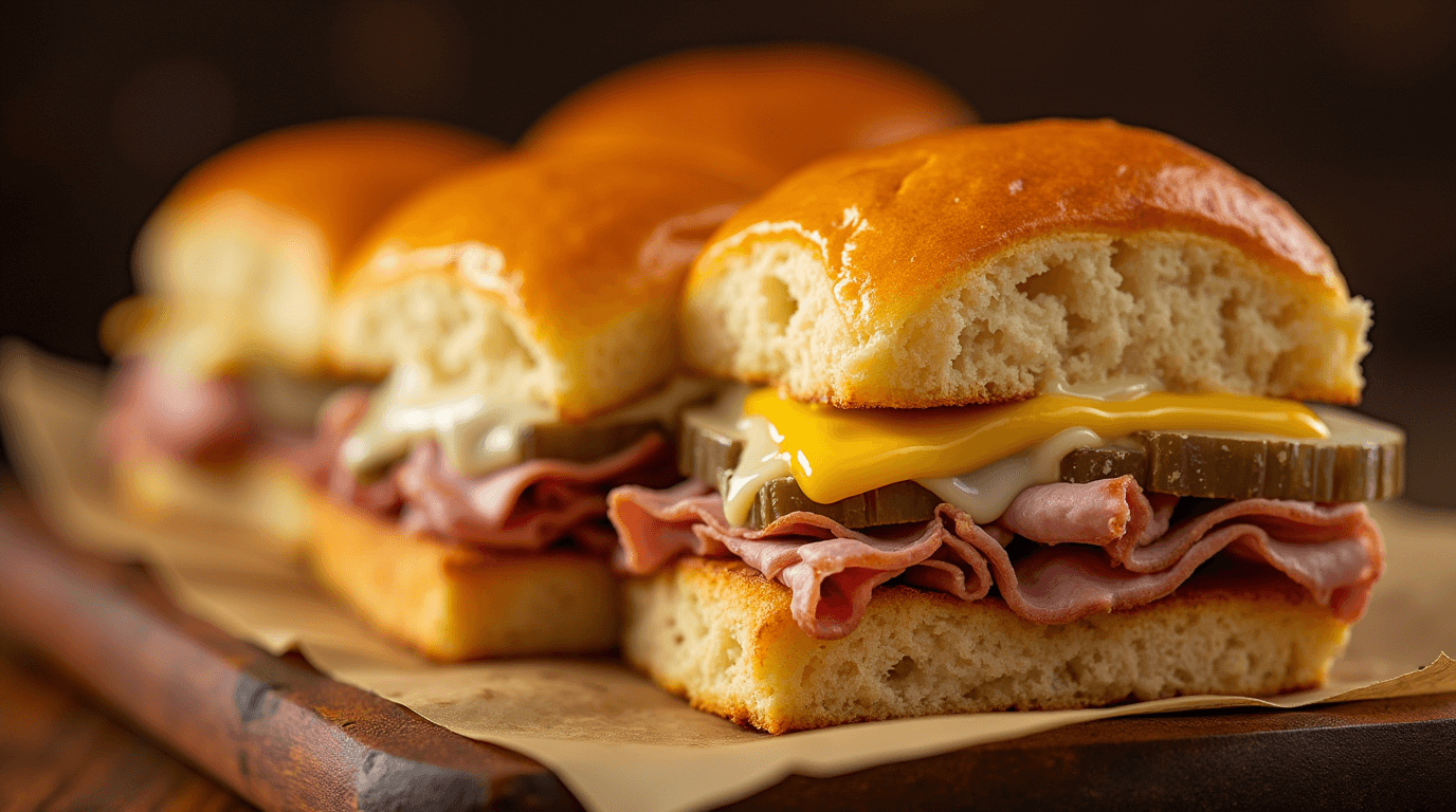Cuban Inspired Pull-Apart Sliders