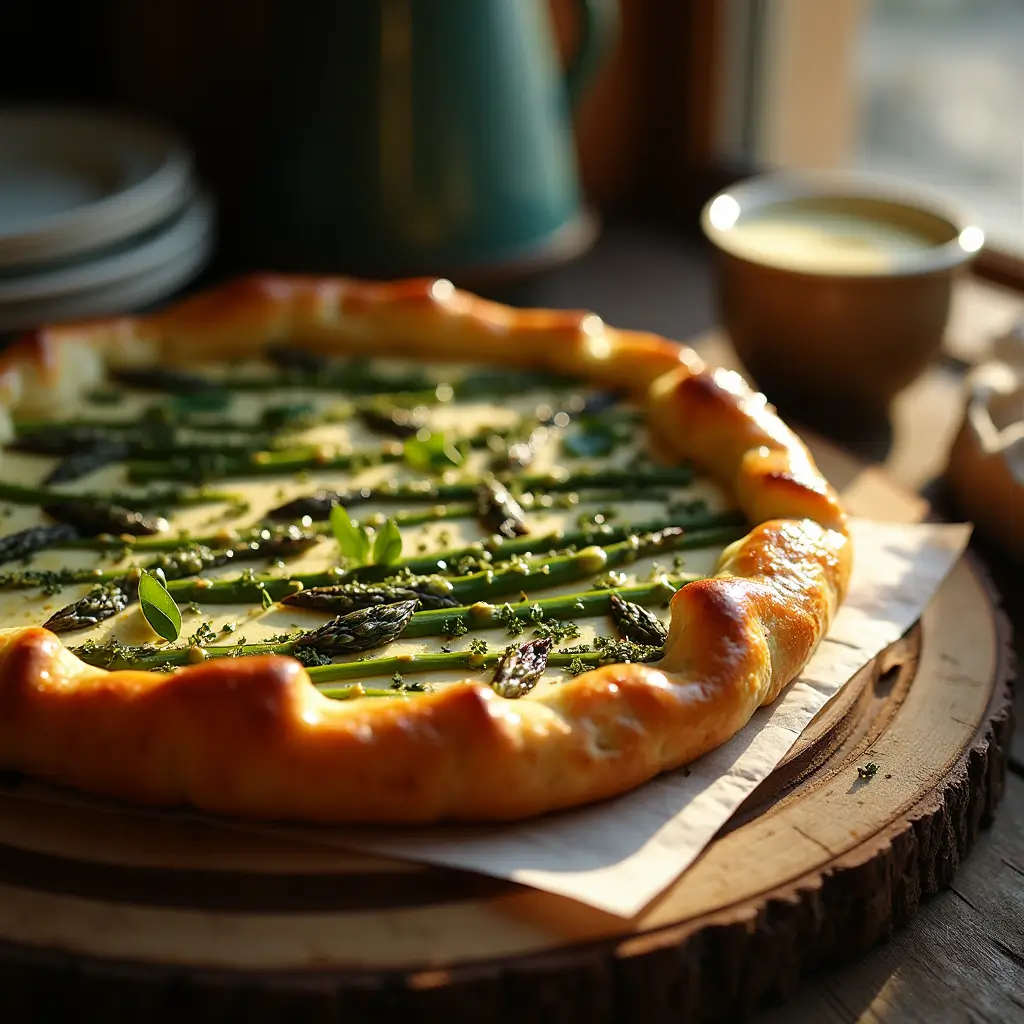 recipe of Asparagus and Goat Cheese Tartlets