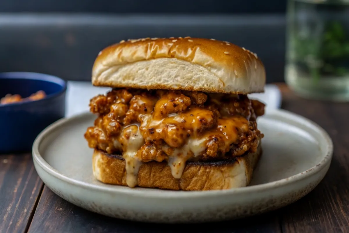 Cajun Chicken Sloppy Joes