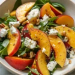 Peach Feta Salad