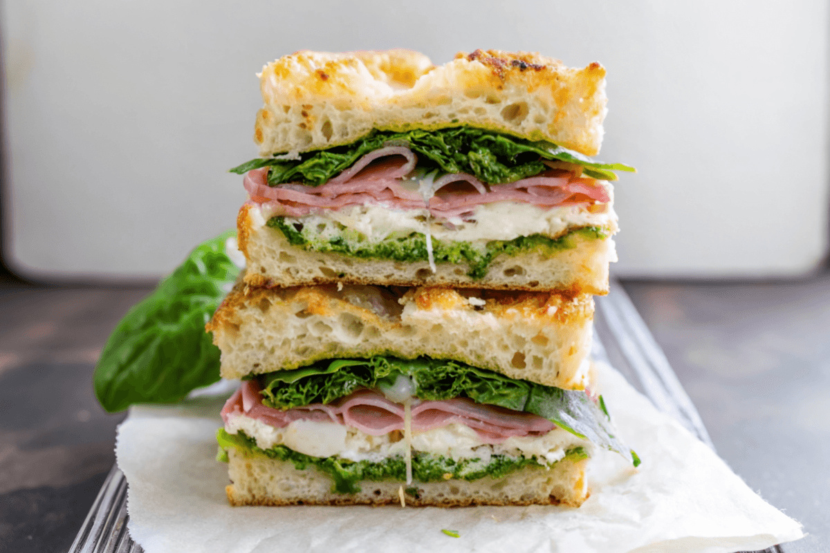 Italian Focaccia Sandwich