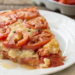 Easy Crustless Tomato Pie (Low Carb)