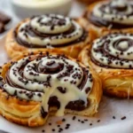 Oreo-Stuffed Cinnamon Rolls