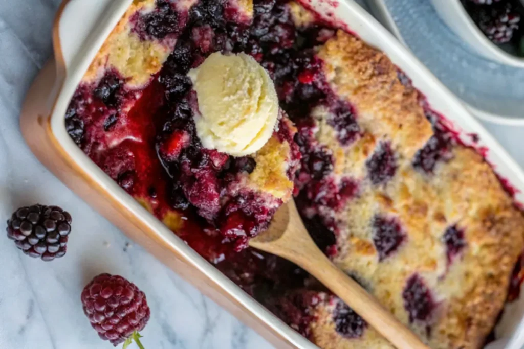 Black Raspberry Cobbler
