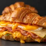 ham and cheese croissant