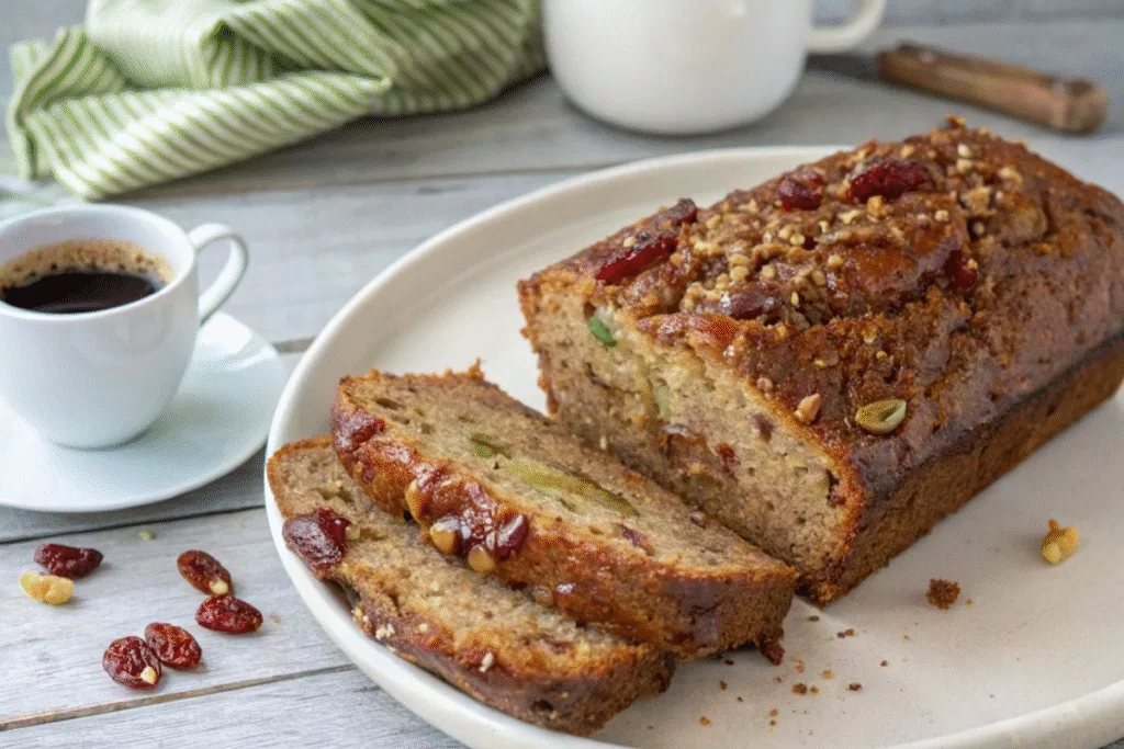 Zucchini Banana Bread