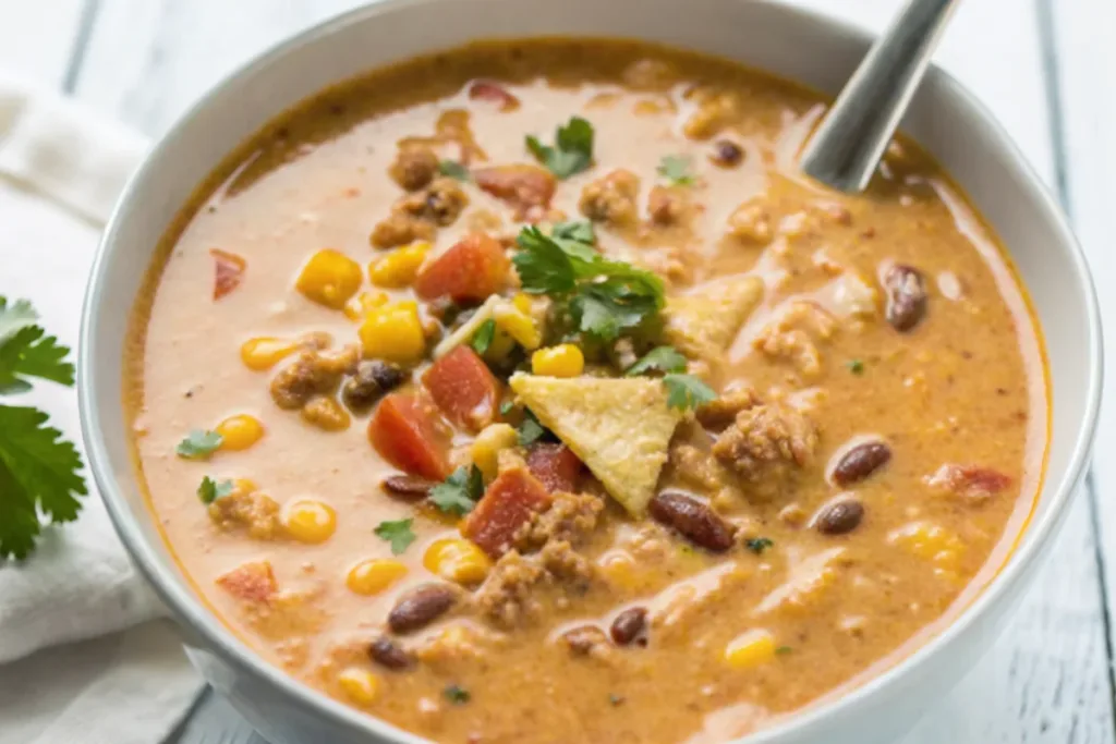 Creamy Taco Soup