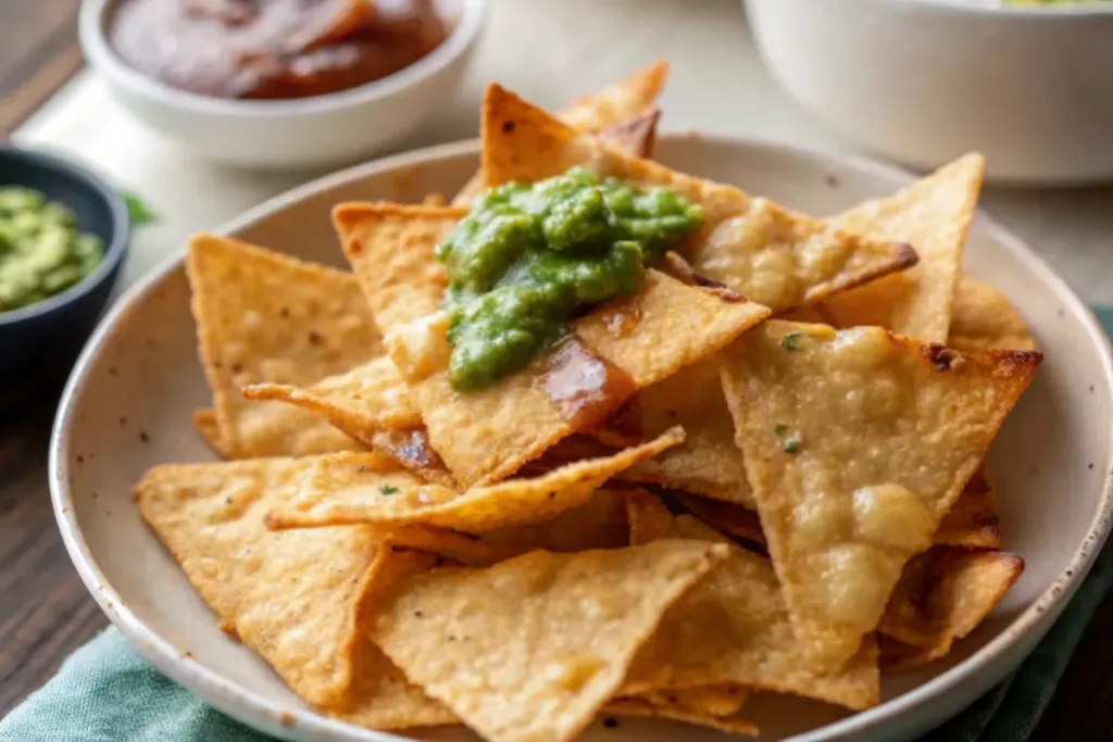 Crunchy Keto Tortilla Chips for Guilt-Free Snacking