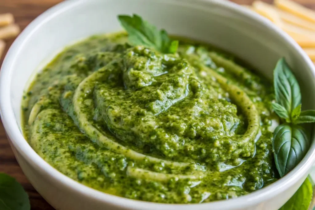 Pesto Cream Sauce