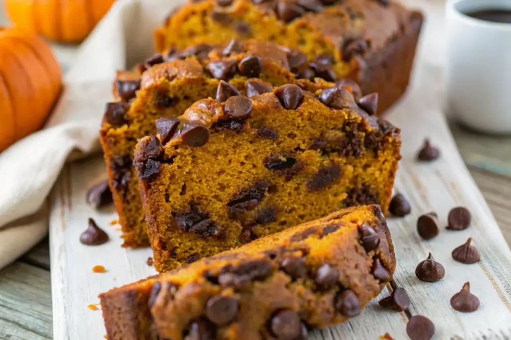 Chocolate Chip Pumpkin Bread