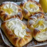 Pastry with Cottage Cheese and Lemon