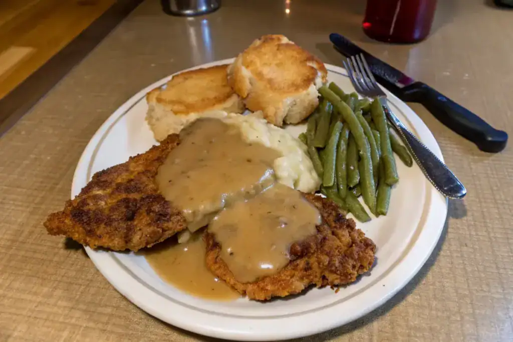 Classic Country Fried Steak Dinner