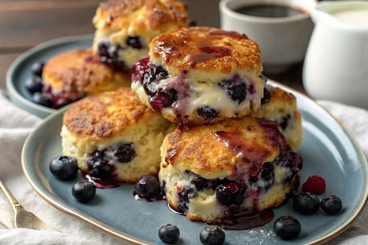 Blueberry Biscuits