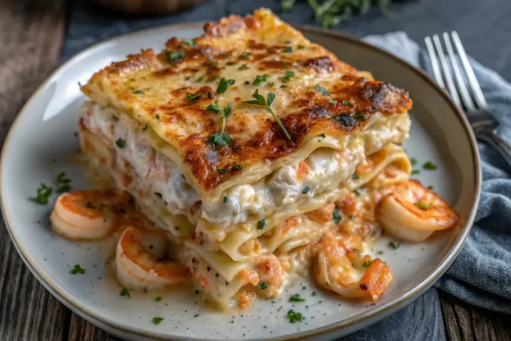 the Best Homemade Seafood Lasagna Recipe