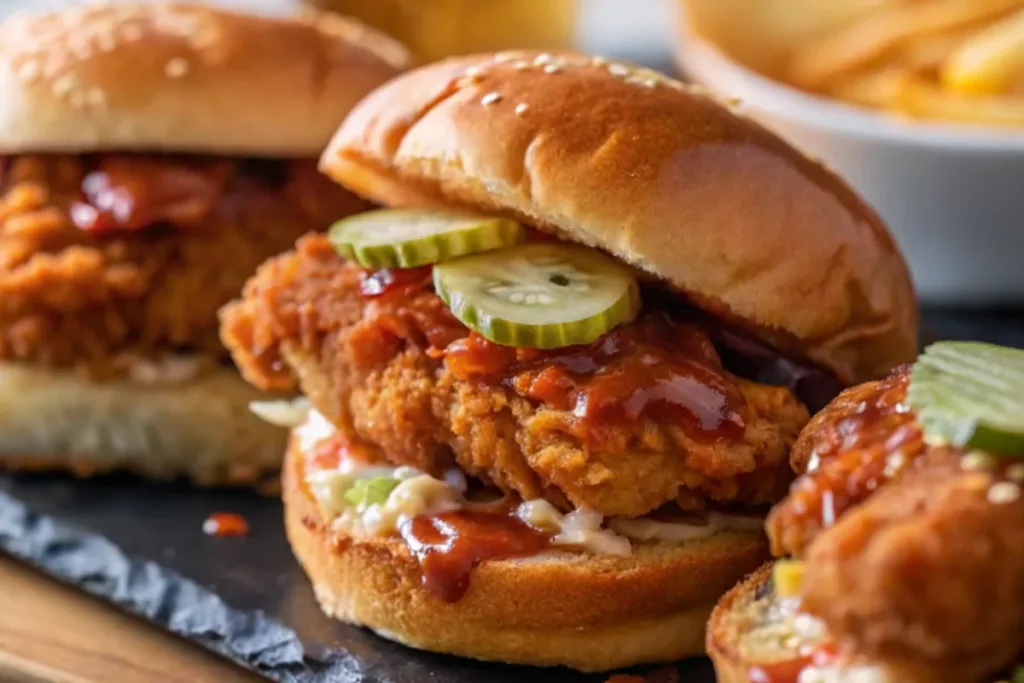 Flamin Hot Fried Chicken Sandwich Recipe