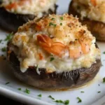 Crab and Shrimp Stuffed Mushrooms