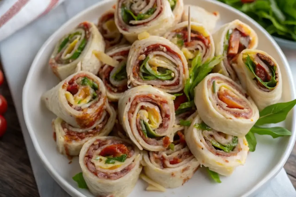 Italian Sub Pinwheels Recipe
