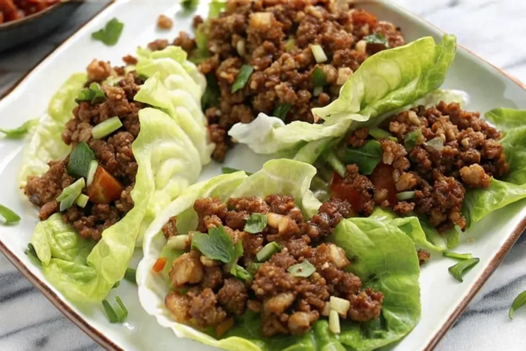Asian Lettuce Wraps