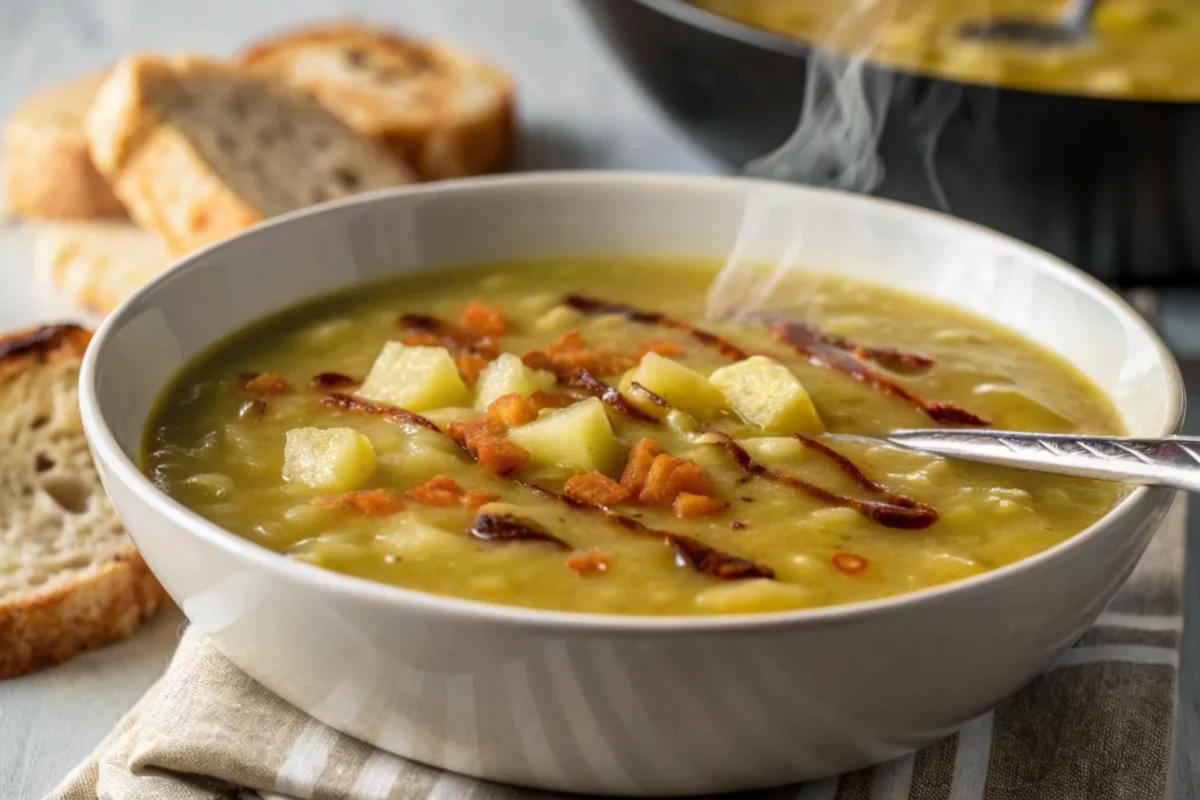 Slow Cooker Vegan Leek and Potato Soup