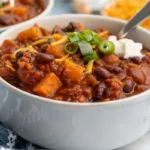 Slow Cooker Sweet Potato Chili