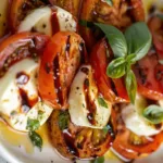 Roasted Tomato Caprese Salad