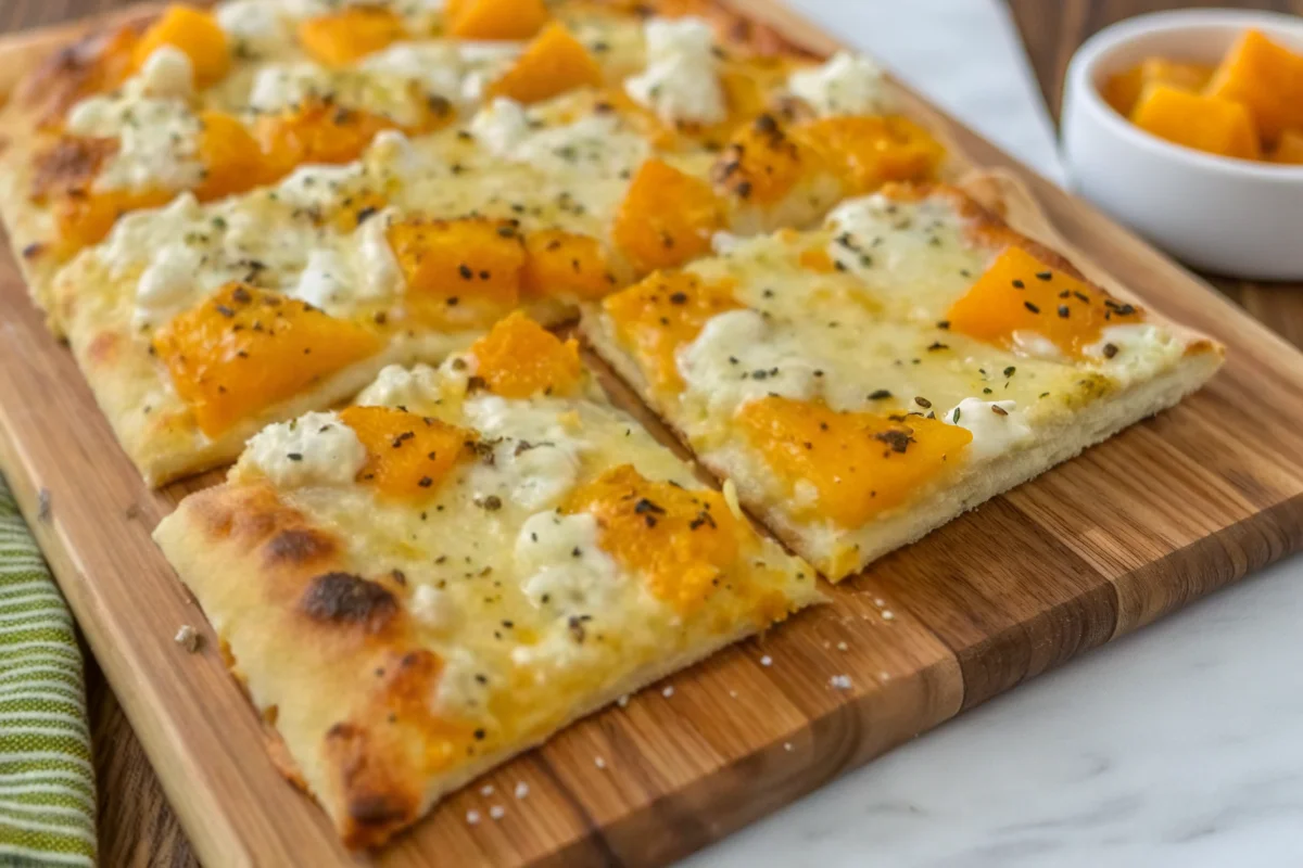 Pumpkin Ricotta Flatbread in 30 Minutes