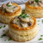Creamy Mushroom Vol-au-Vents