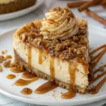 Apple Crisp Cheesecake