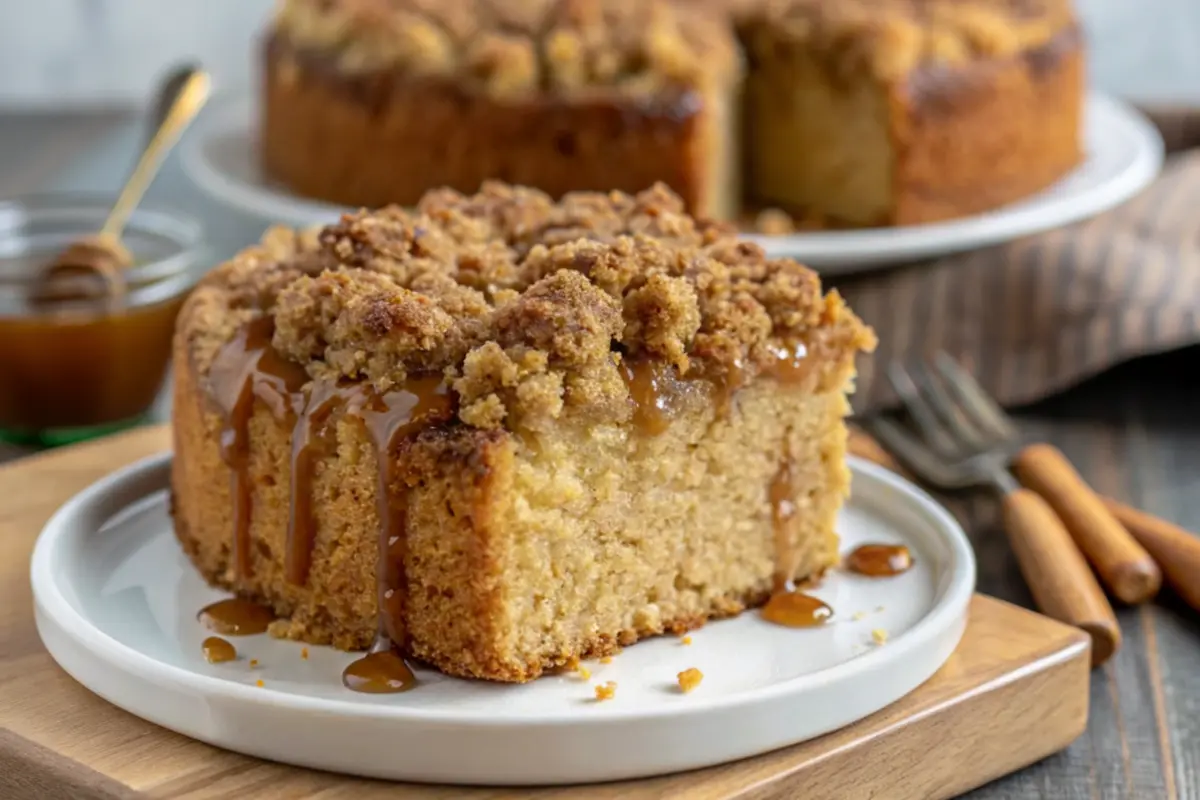 Maple Streusel Cake