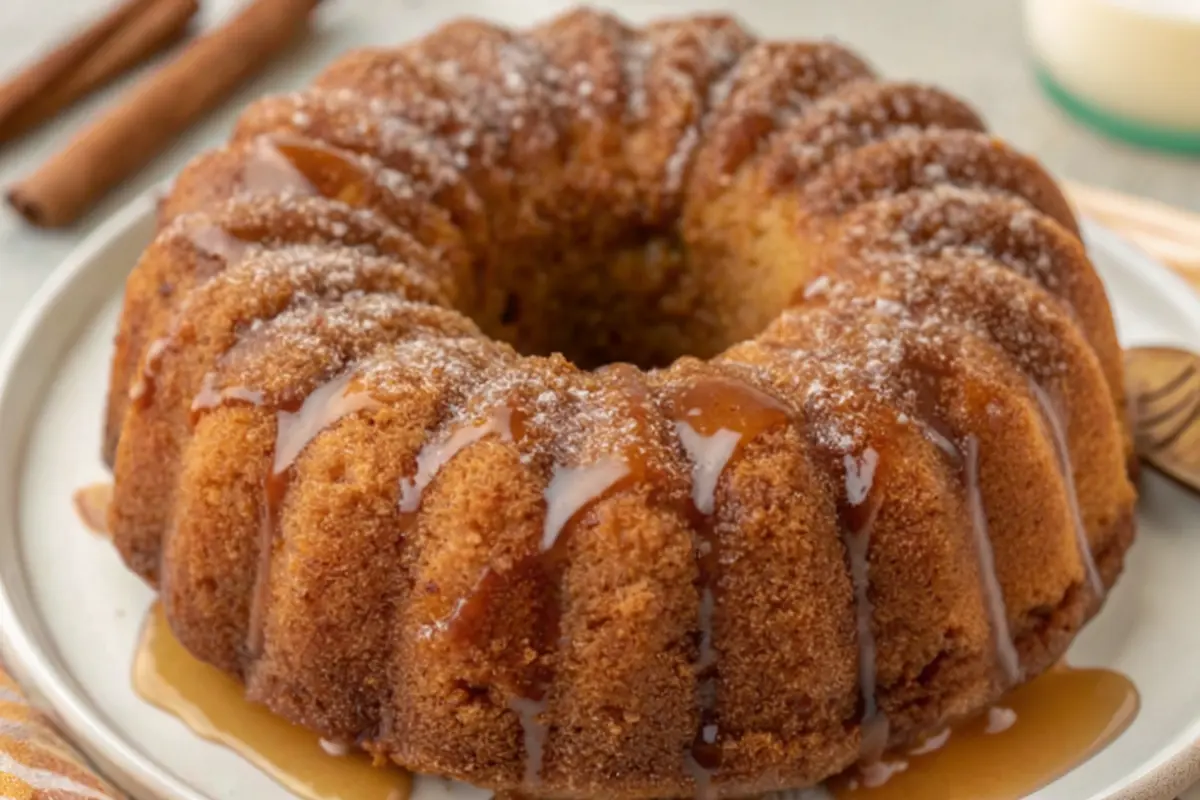 Apple Cider Donut Cake
