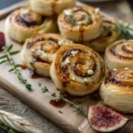 Fig and Goat Cheese Pinwheels