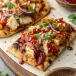 BBQ Chicken Flatbread at Home