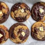 Brownie Swirl Cookies with Chocolate Chunks (Soft & Gooey!)