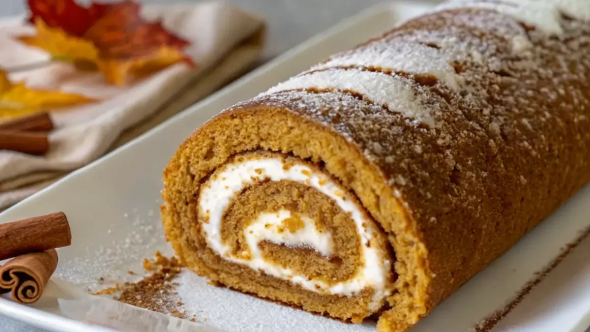Thanksgiving Pumpkin Roll