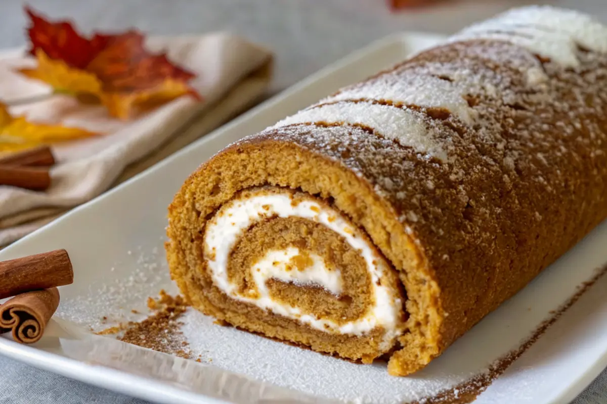 Thanksgiving Pumpkin Roll