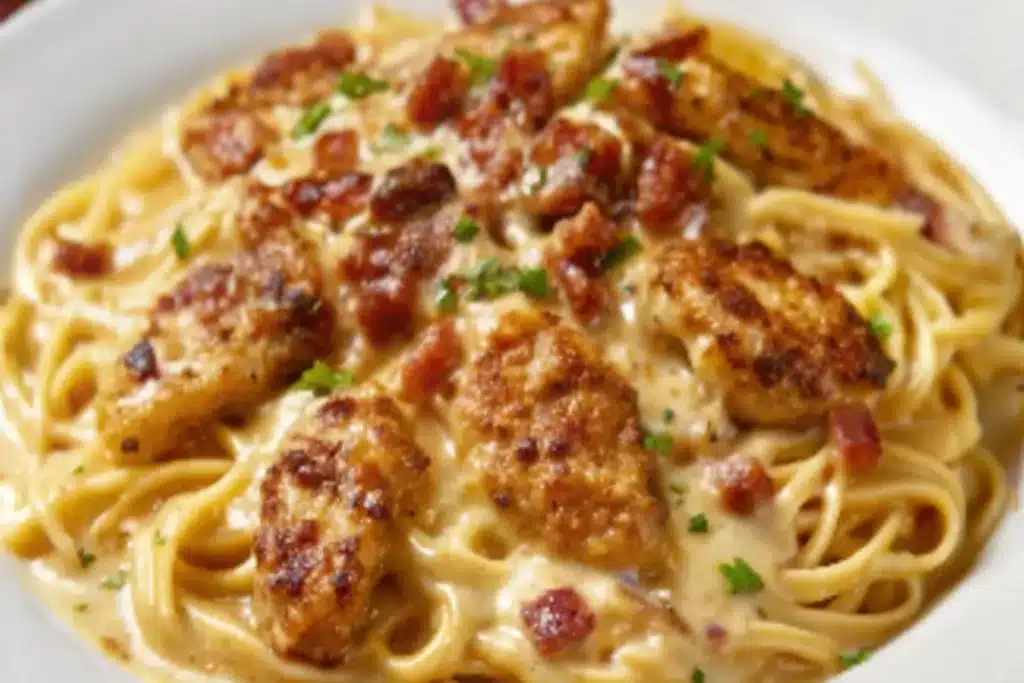 30-Minute Chicken Carbonara | Quick Weeknight Dinner