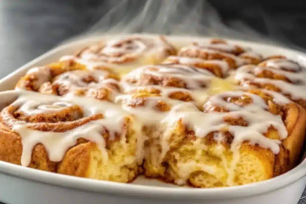 The Secret to a Seriously Easy & Gooey Cinnamon Roll Breakfast!