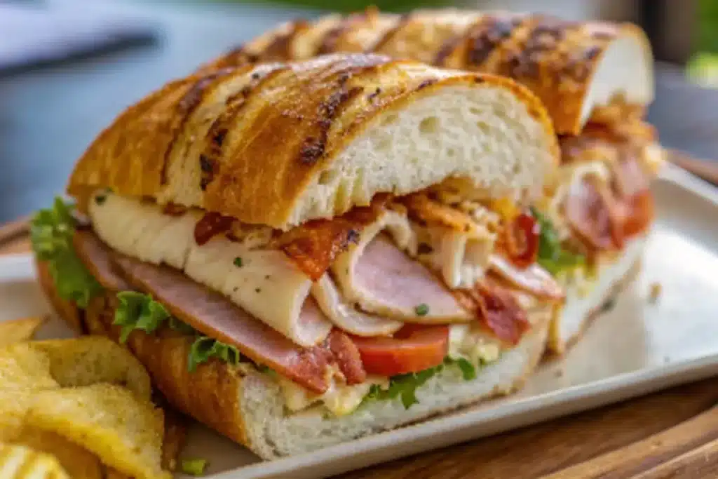 The Ultimate Quick Dinner: Grilled Chicken Cordon Bleu Sub