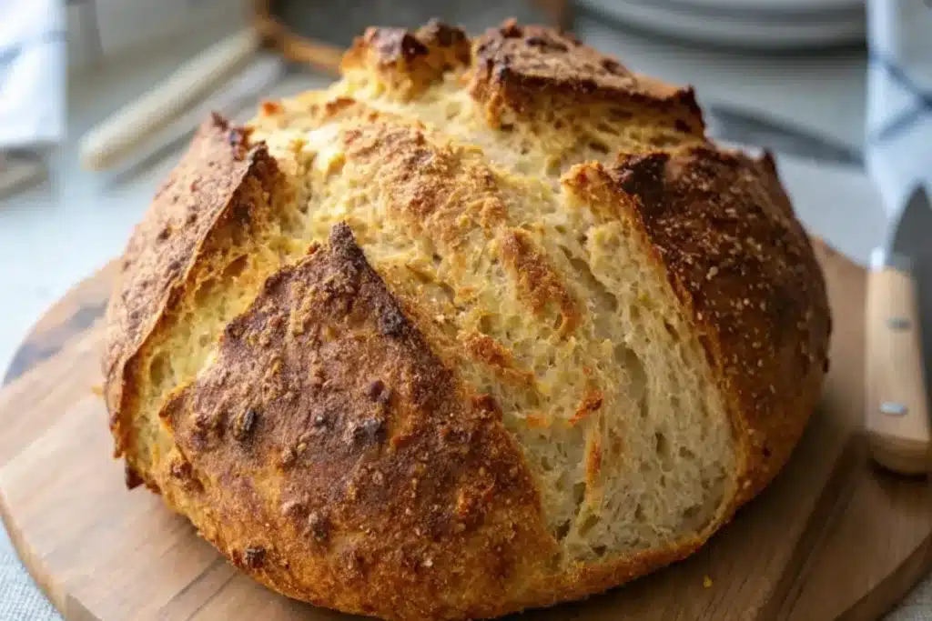 Crusty No-Knead Bread
