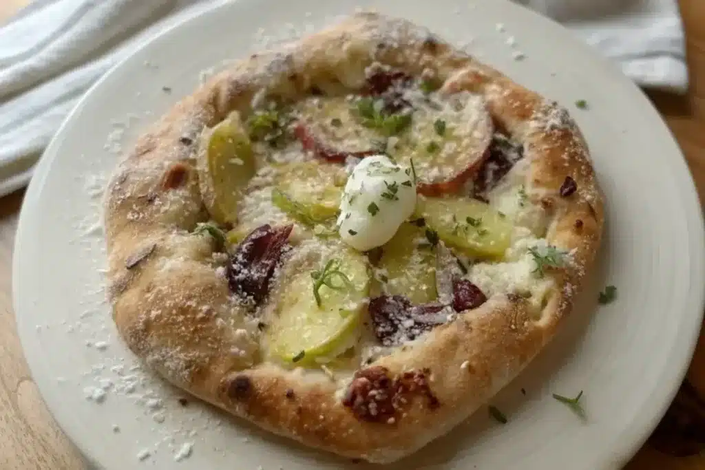 Garden-Fresh Potato Pizza