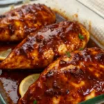 Juicy and Tender Glazed BBQ Chicken