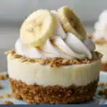 Simple Mini Banana Cream Pies with Graham Cracker Crust