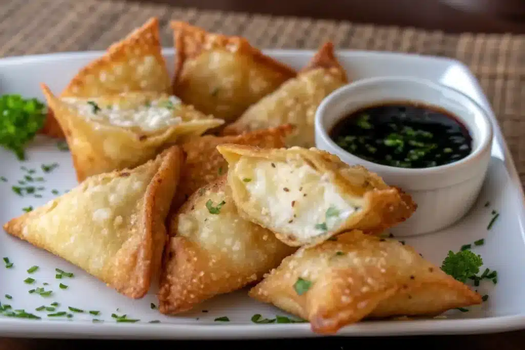 Fried Cream Cheese Rangoon