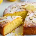 Italian Lemon Polenta & Almond Cake | Authentic Flourless Dessert